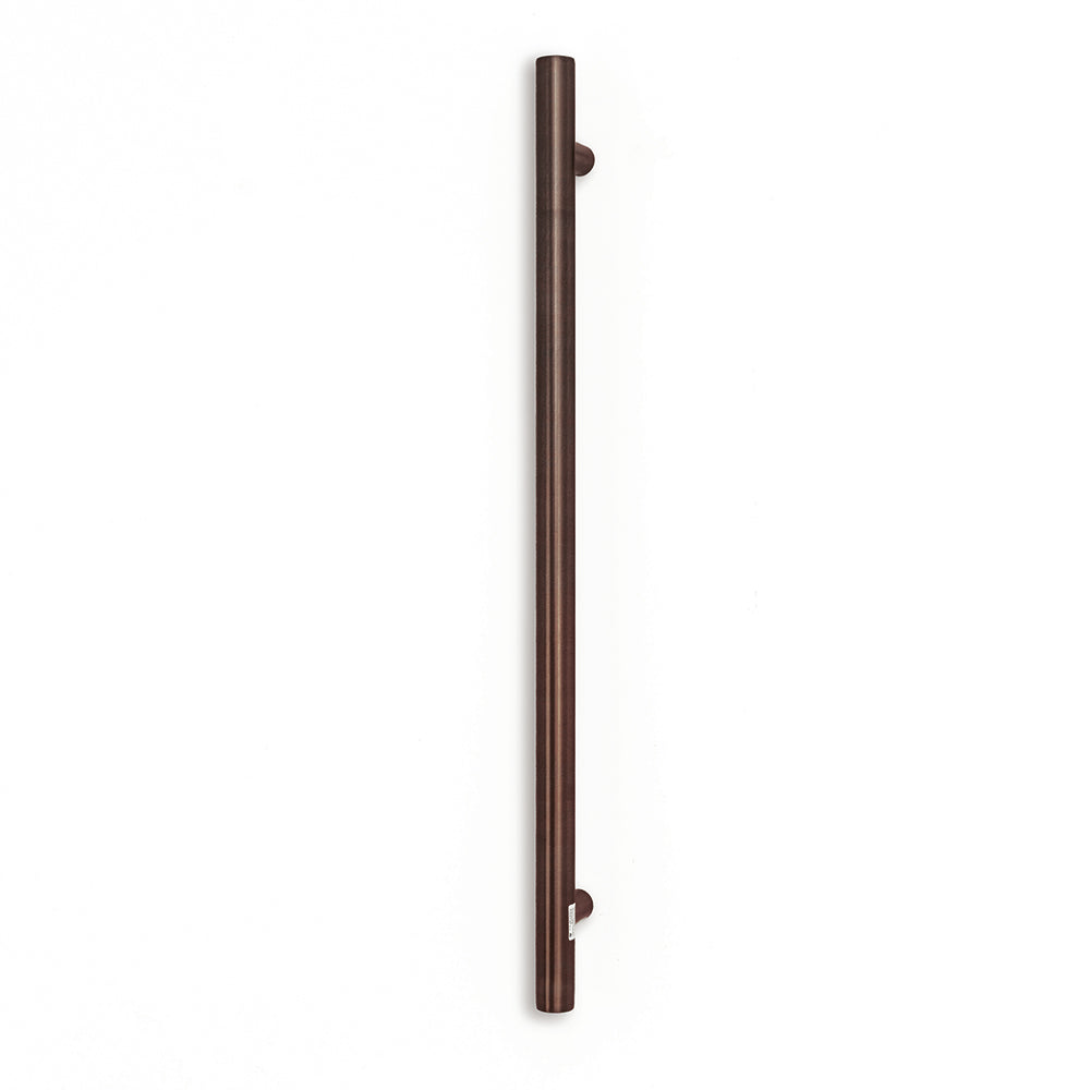 Radiant Round Bar Vertical Towel Rail - Oil Rubbed Bronze